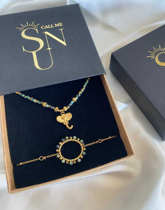 TEA| Coffret/parure bijoux