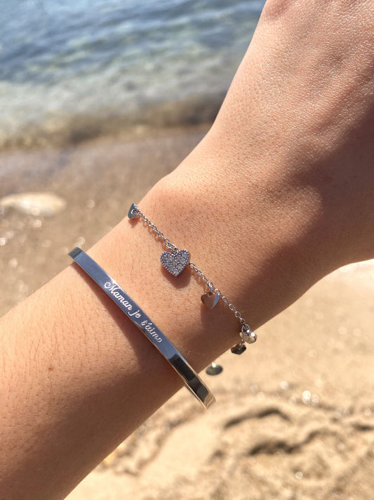 ALIYAH |Bracelet acier inoxydable