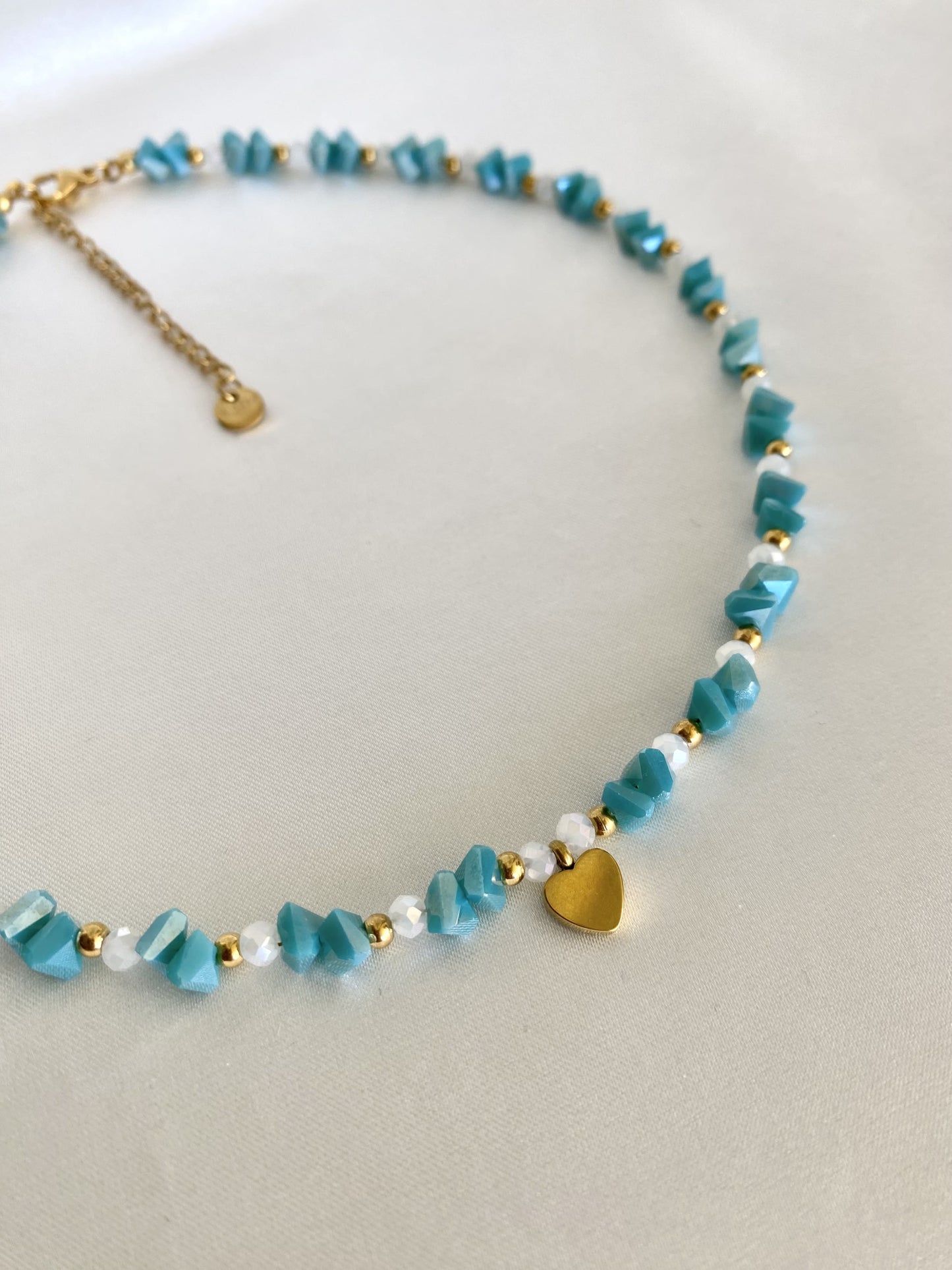 ZÉLIE | Collier en perles et acier inoxydable