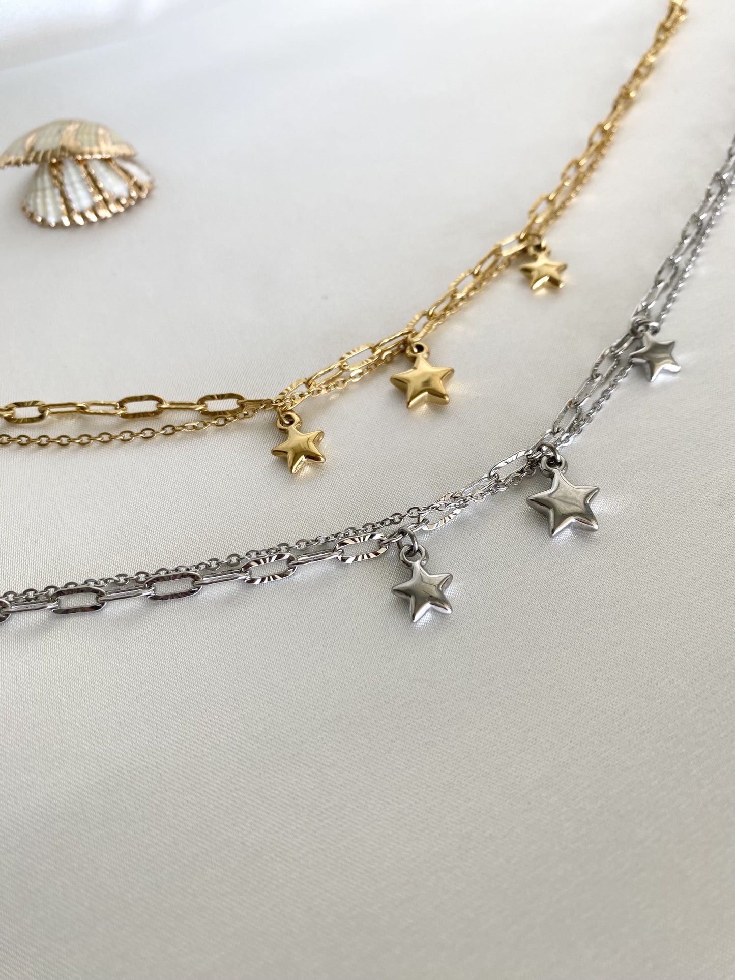 FLAVIE | Chaine de cheville acier inoxydable