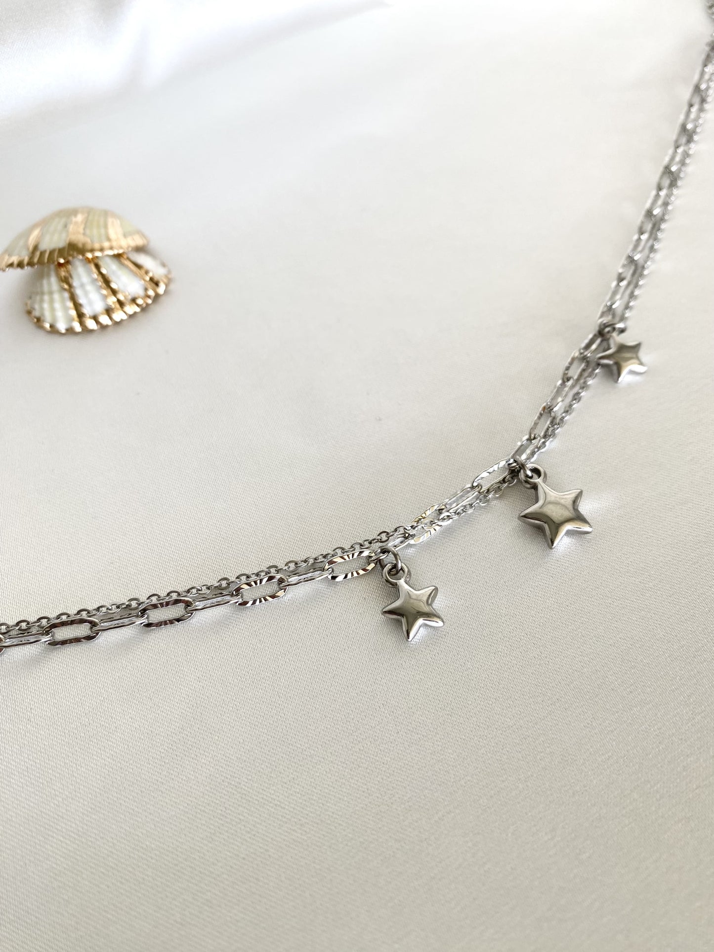 FLAVIE | Chaine de cheville acier inoxydable