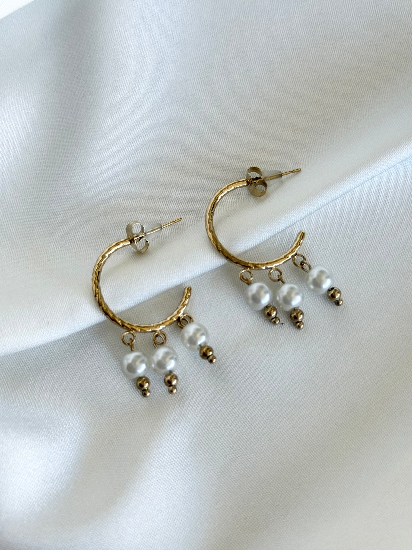 CLARISSE|Boucles d'oreilles en acier inoxydable