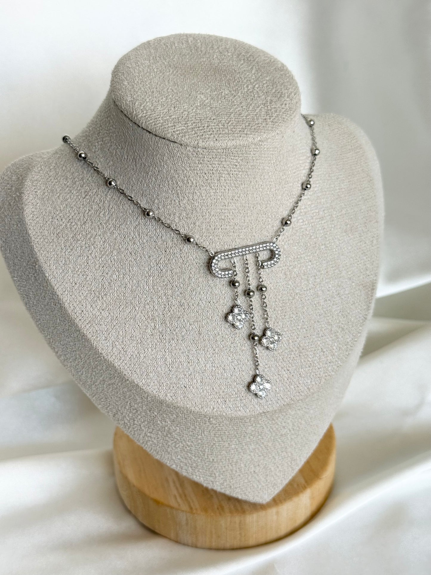 LAURE|Collier en acier inoxydable