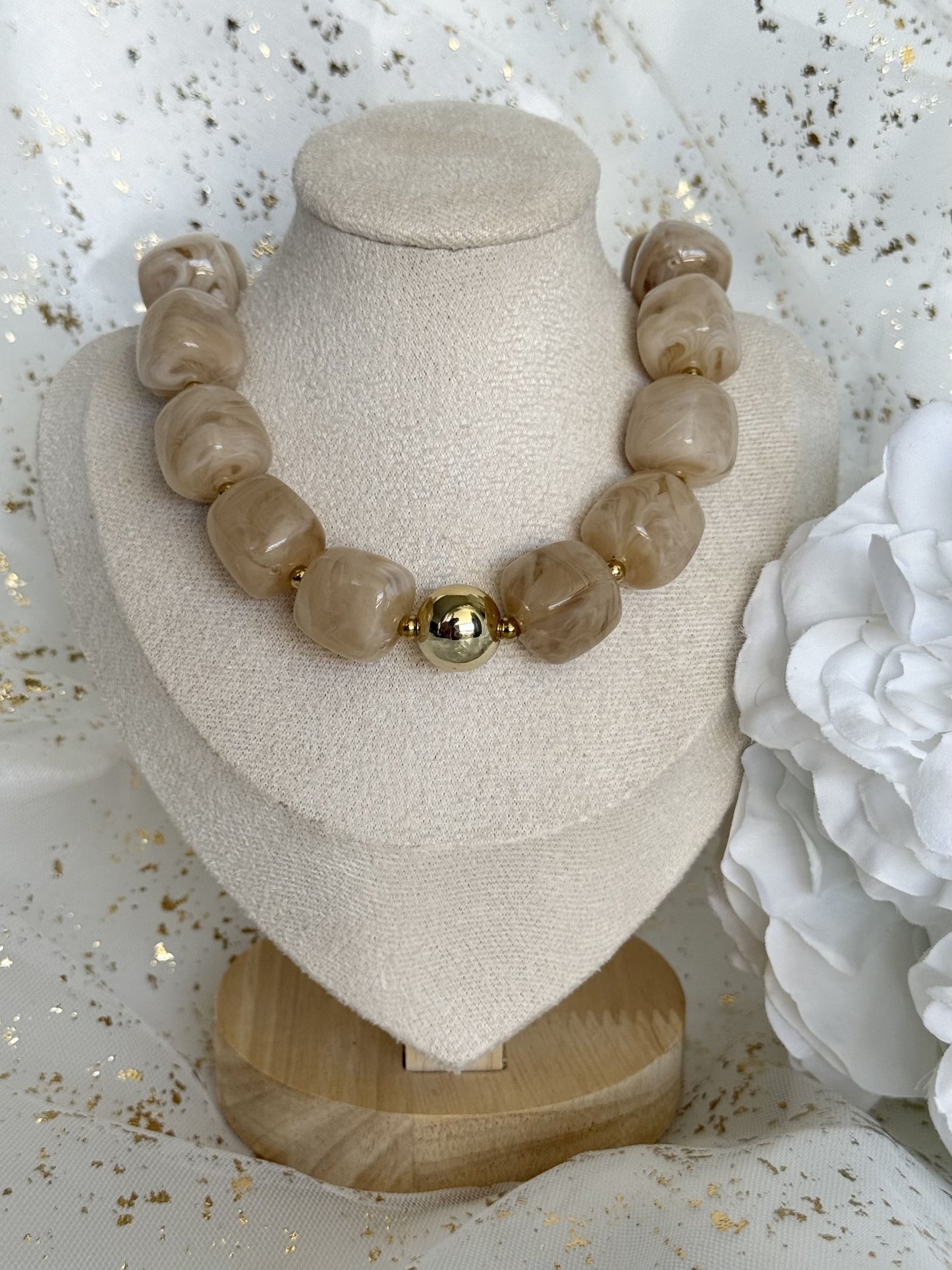 ELISA |Collier en acier inoxydable