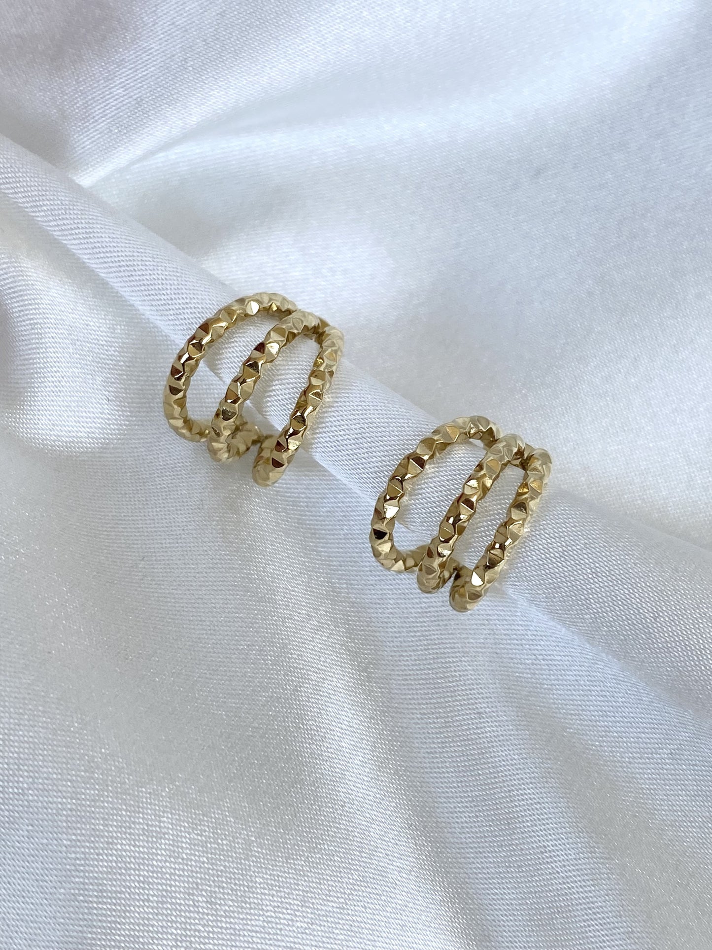 BECKY|Boucles d'oreilles acier inoxydable