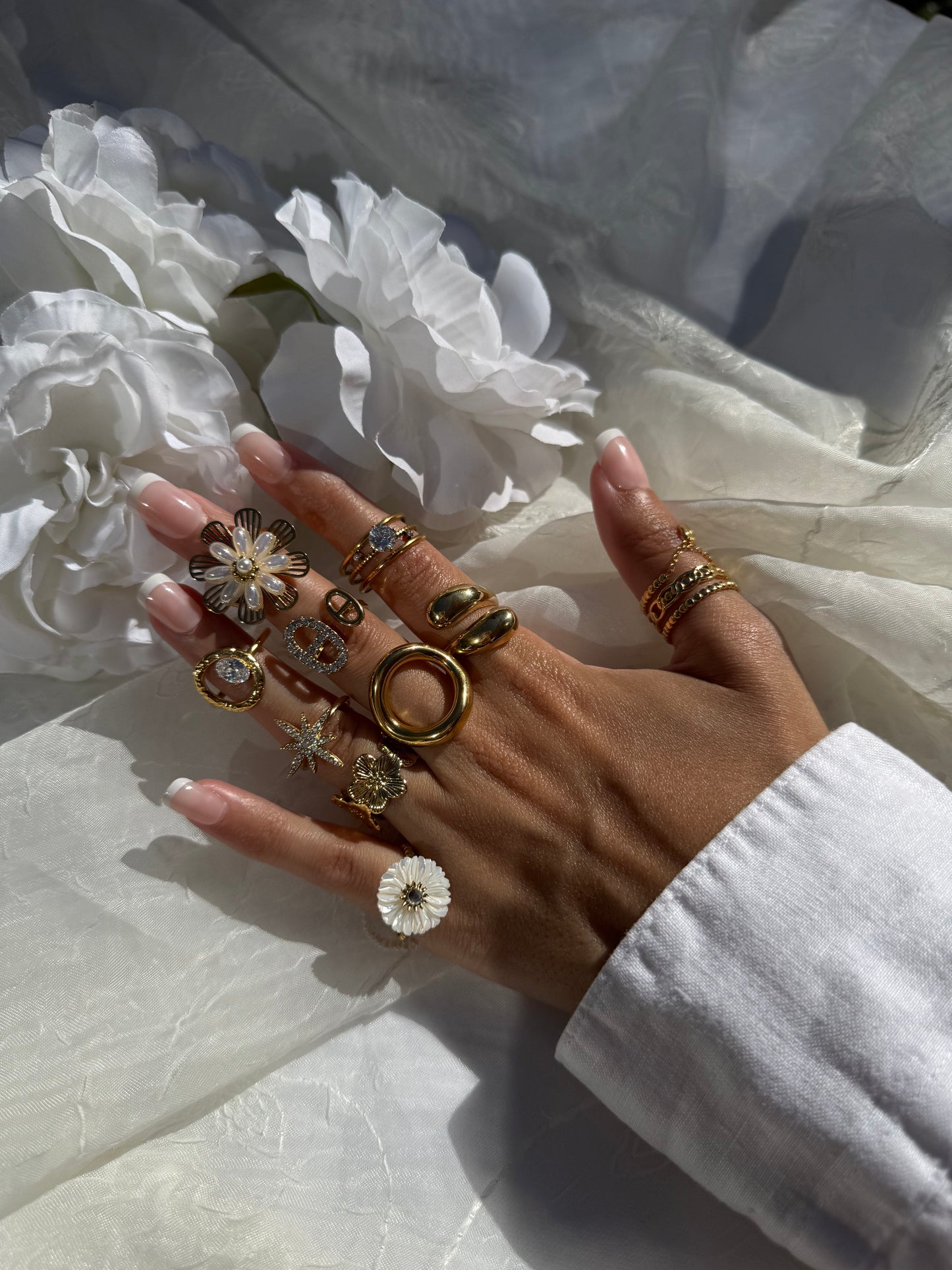 FLORA | Bague en acier inoxydable