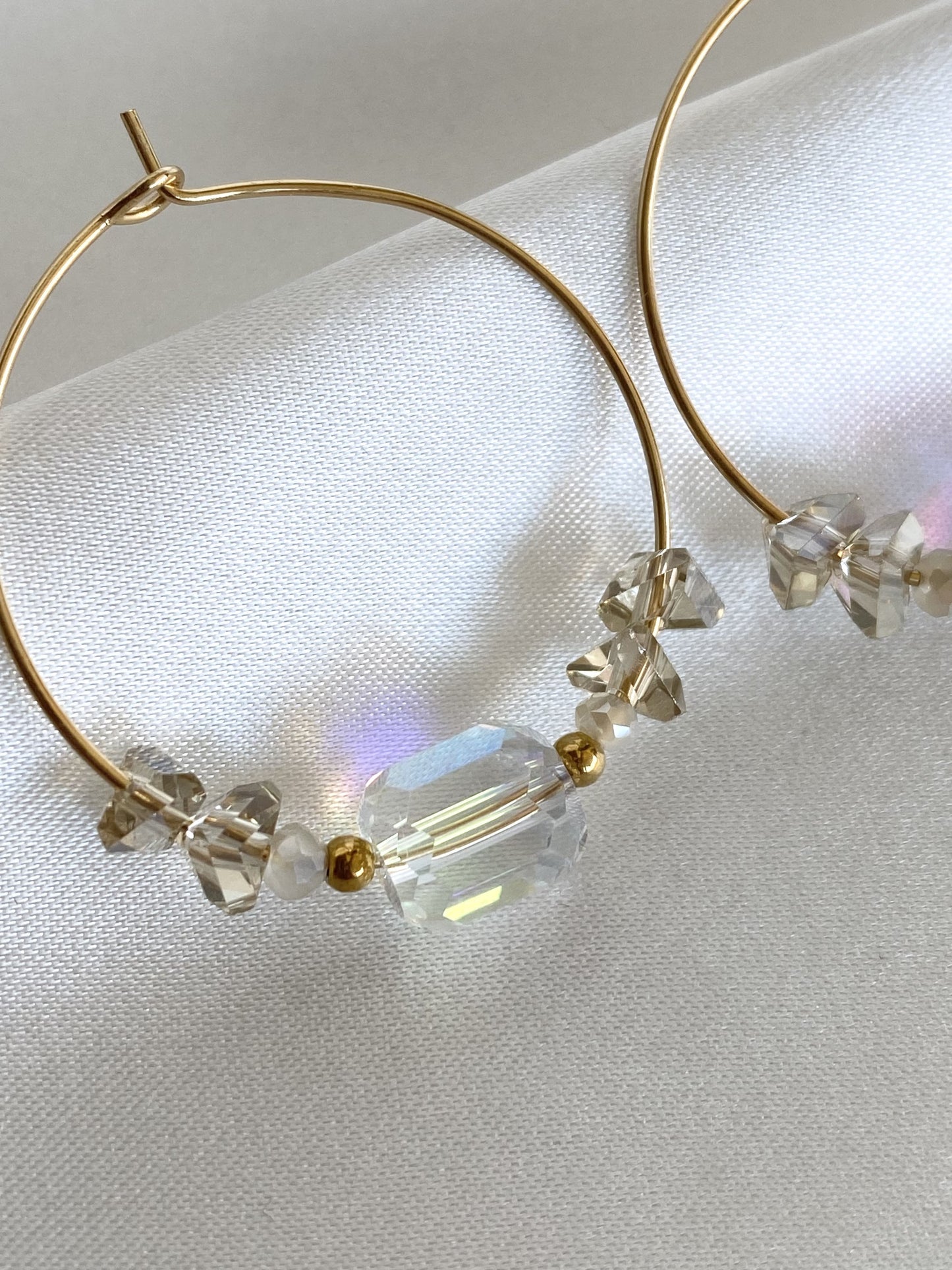 OLI | Boucles d'oreilles en perles de crystal