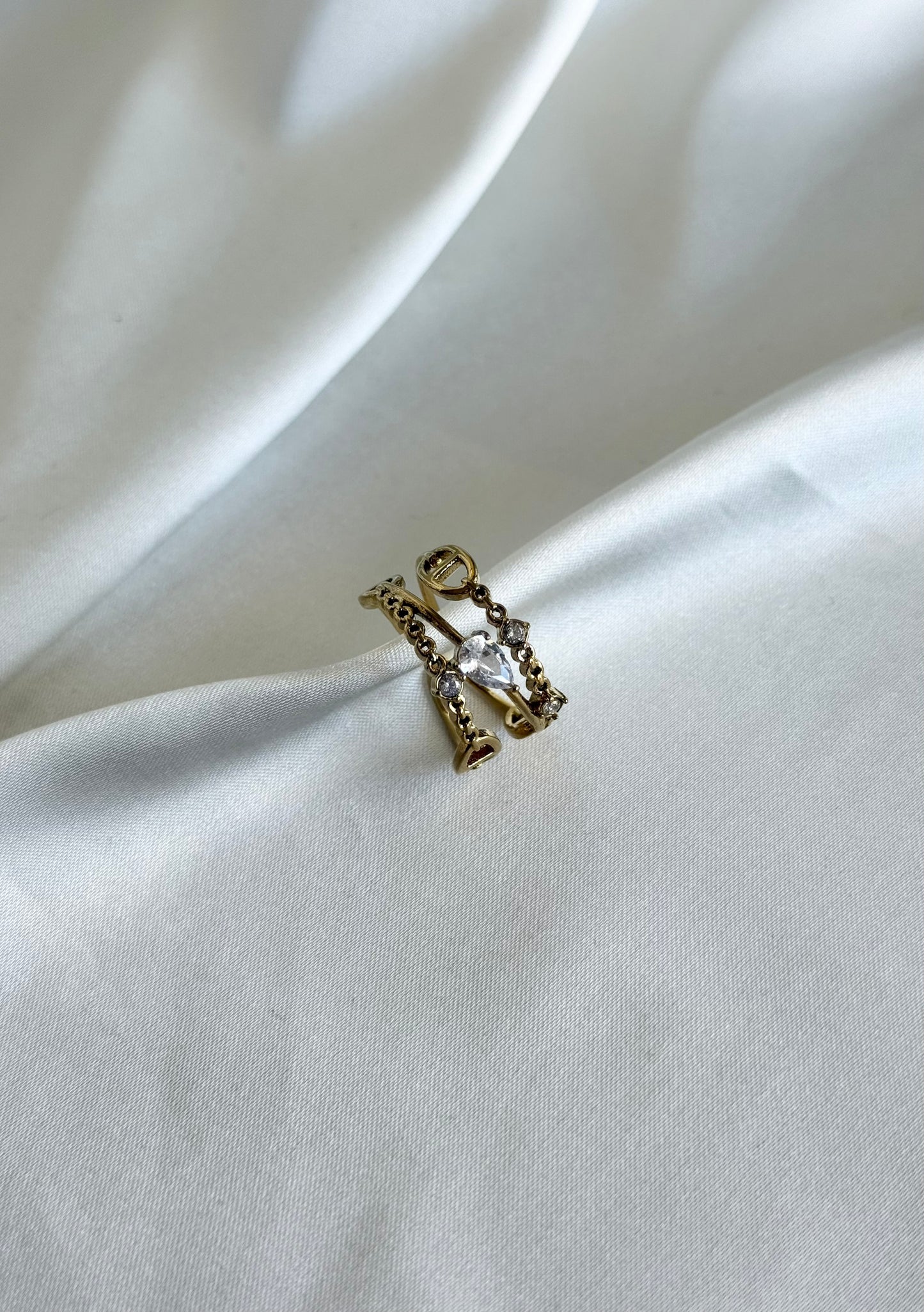 LOUISA | Bague acier inoxydable