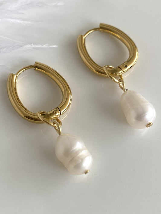AYLA MINI | Boucles d'oreilles en perles d'eau douce