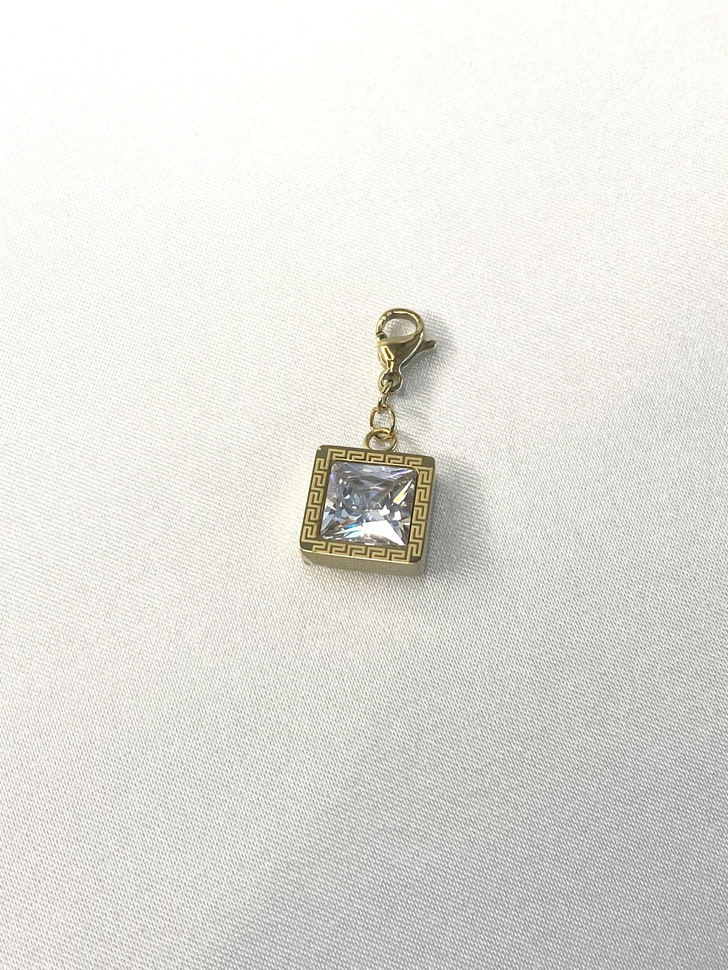 33| Charm acier inoxydable