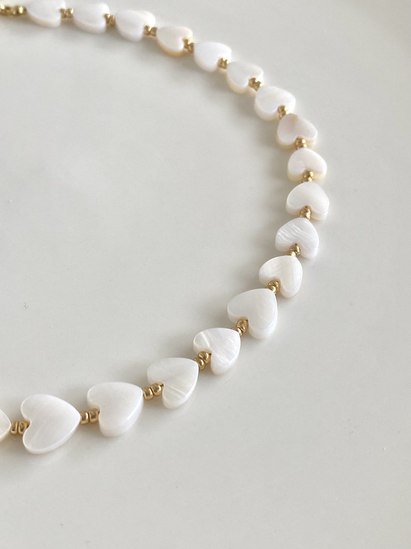 ANITA | Collier perles nacrées et acier inoxydable