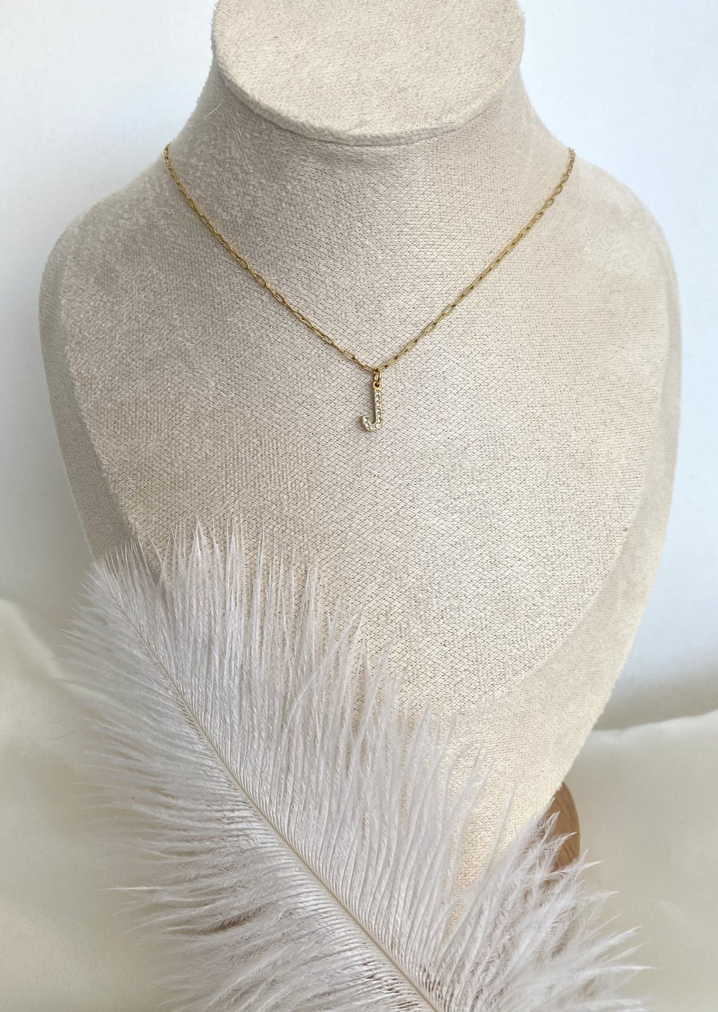 LUNA | Collier personnalisé avec initiale