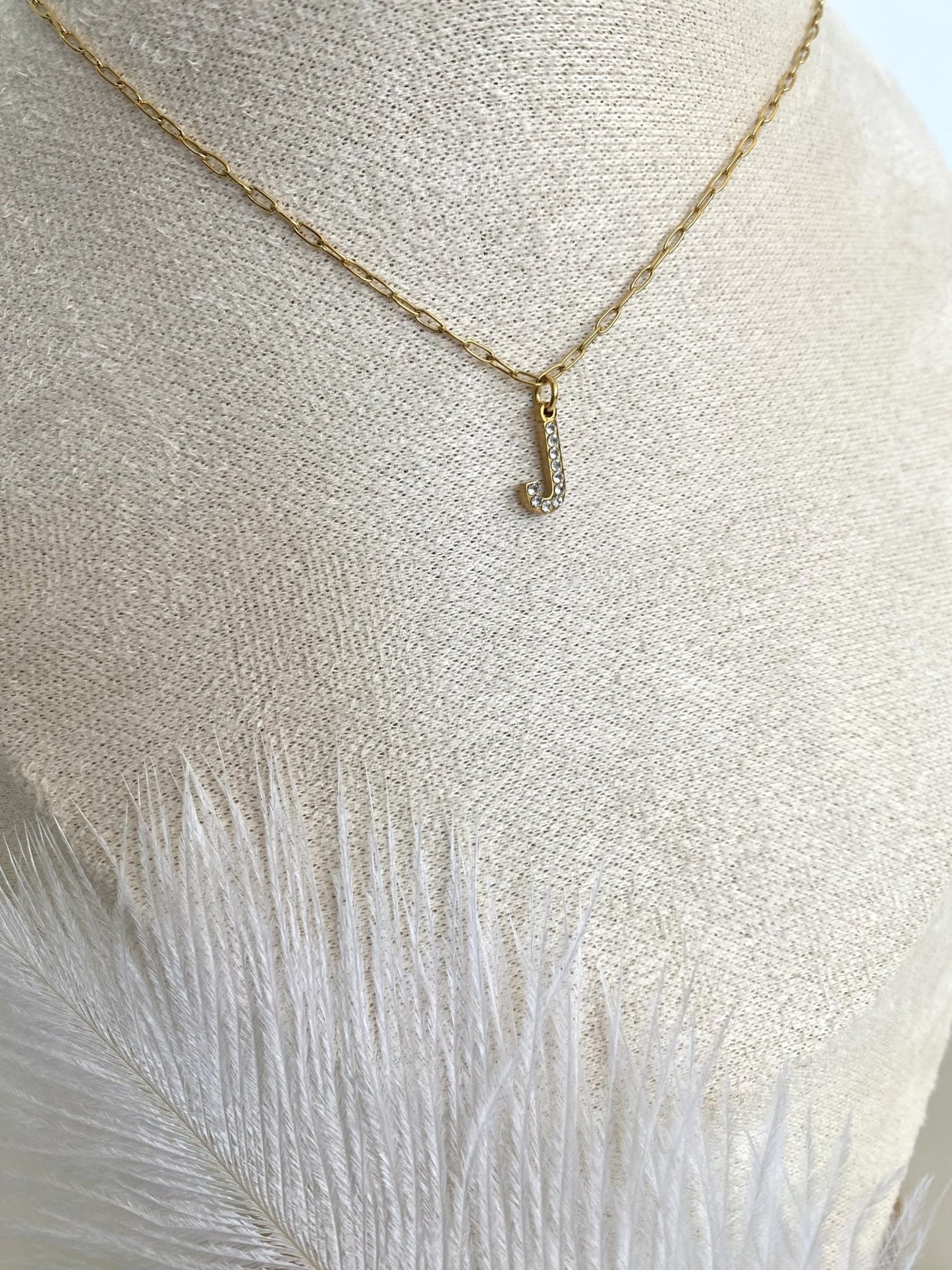 LUNA | Collier personnalisé avec initiale