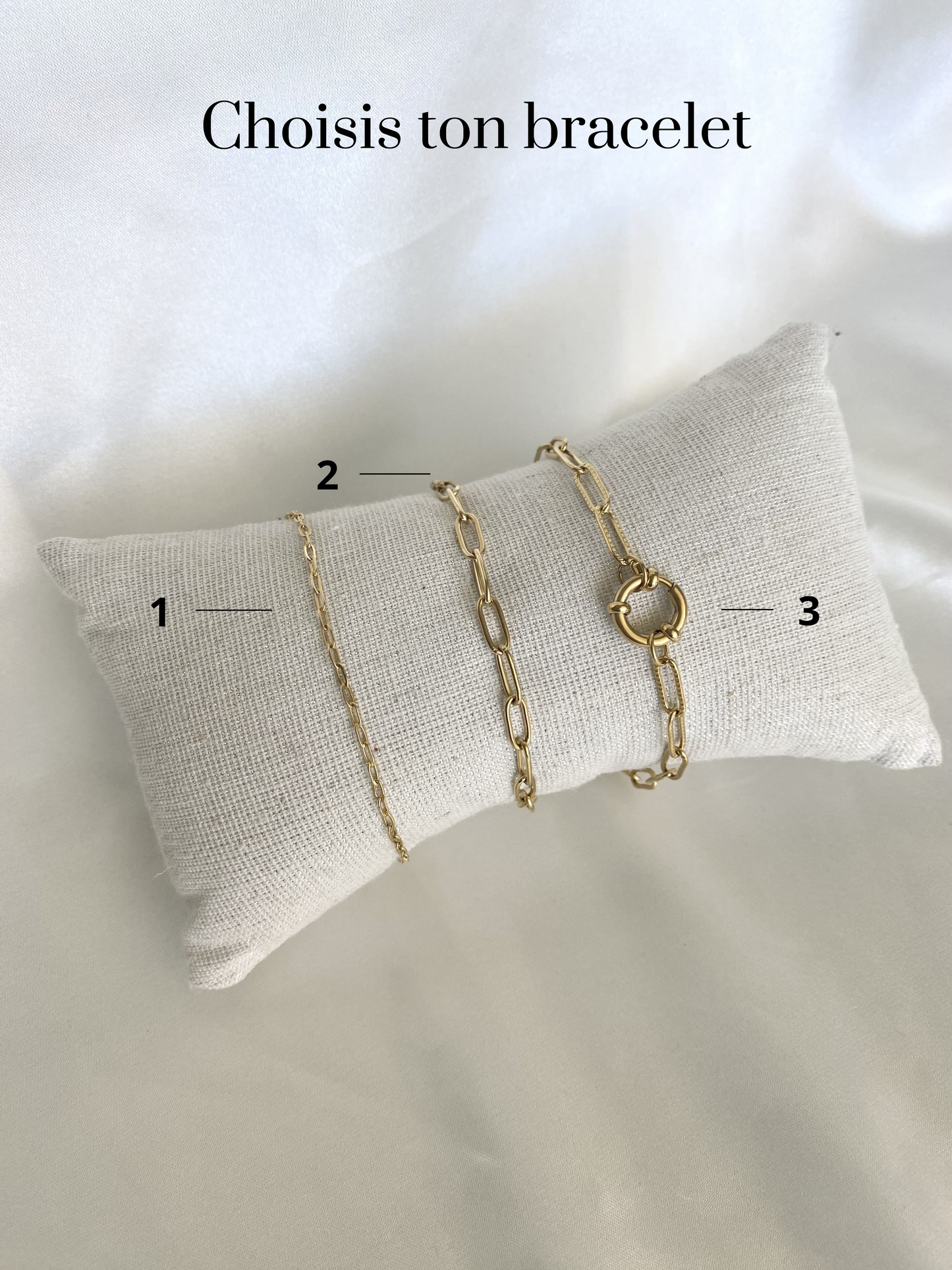BASE | Bracelets à charms