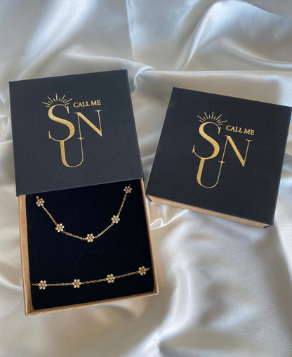 FLEUR｜ Coffret/parure bijoux