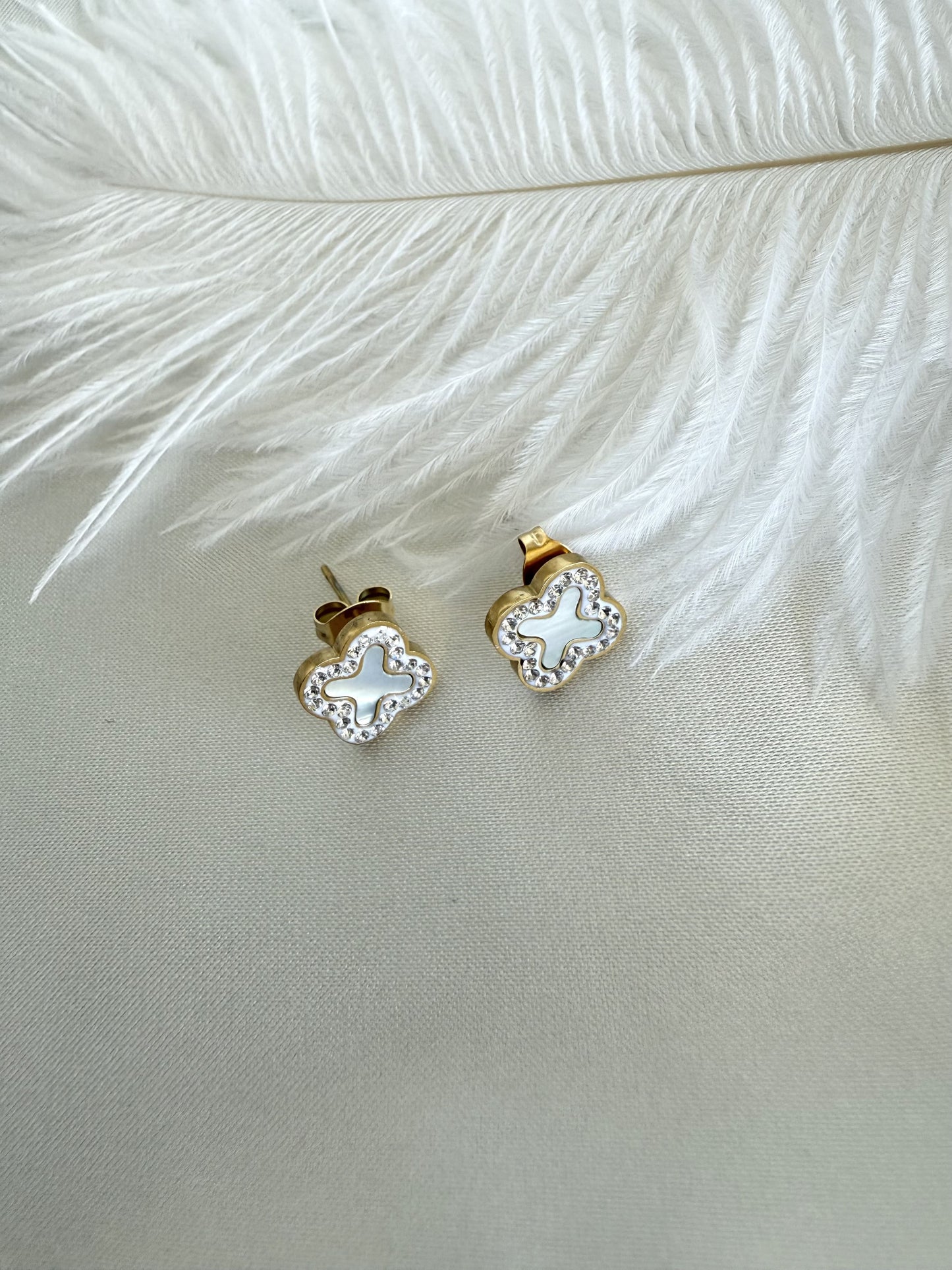 LINA｜Boucles d'oreilles acier inoxydable