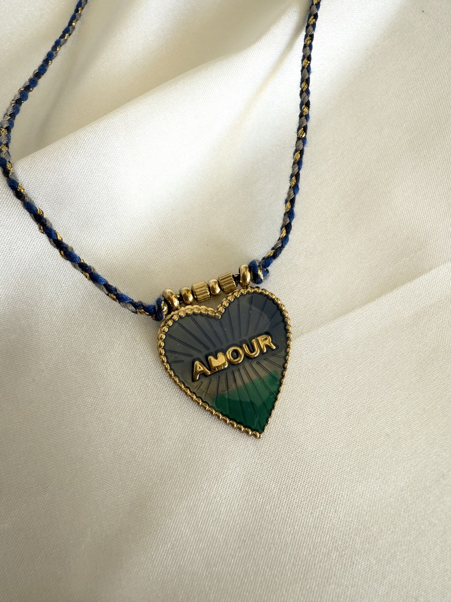 AMOUR ｜Collier en acier inoxydable