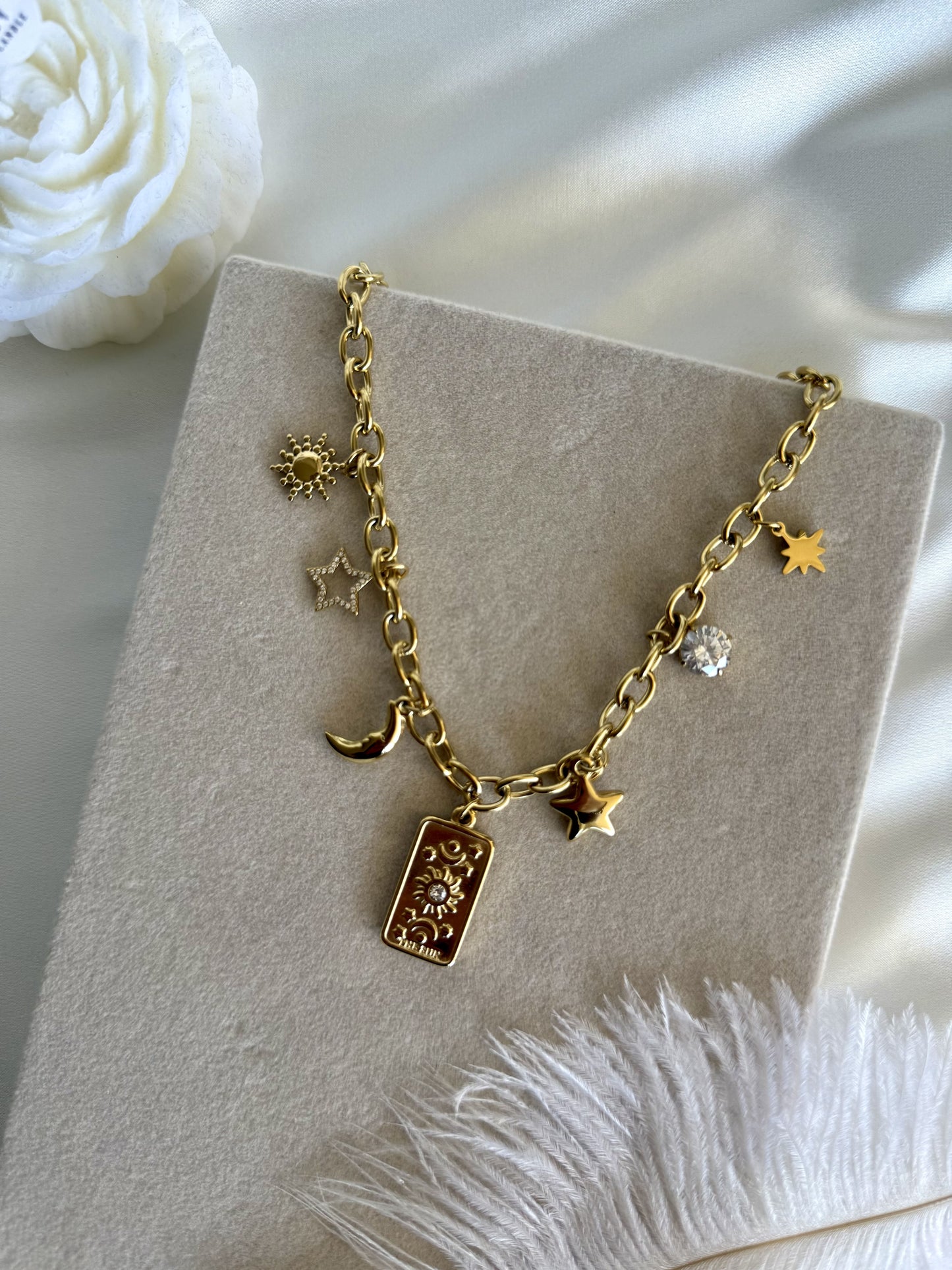 JADE ｜Collier en acier inoxydable