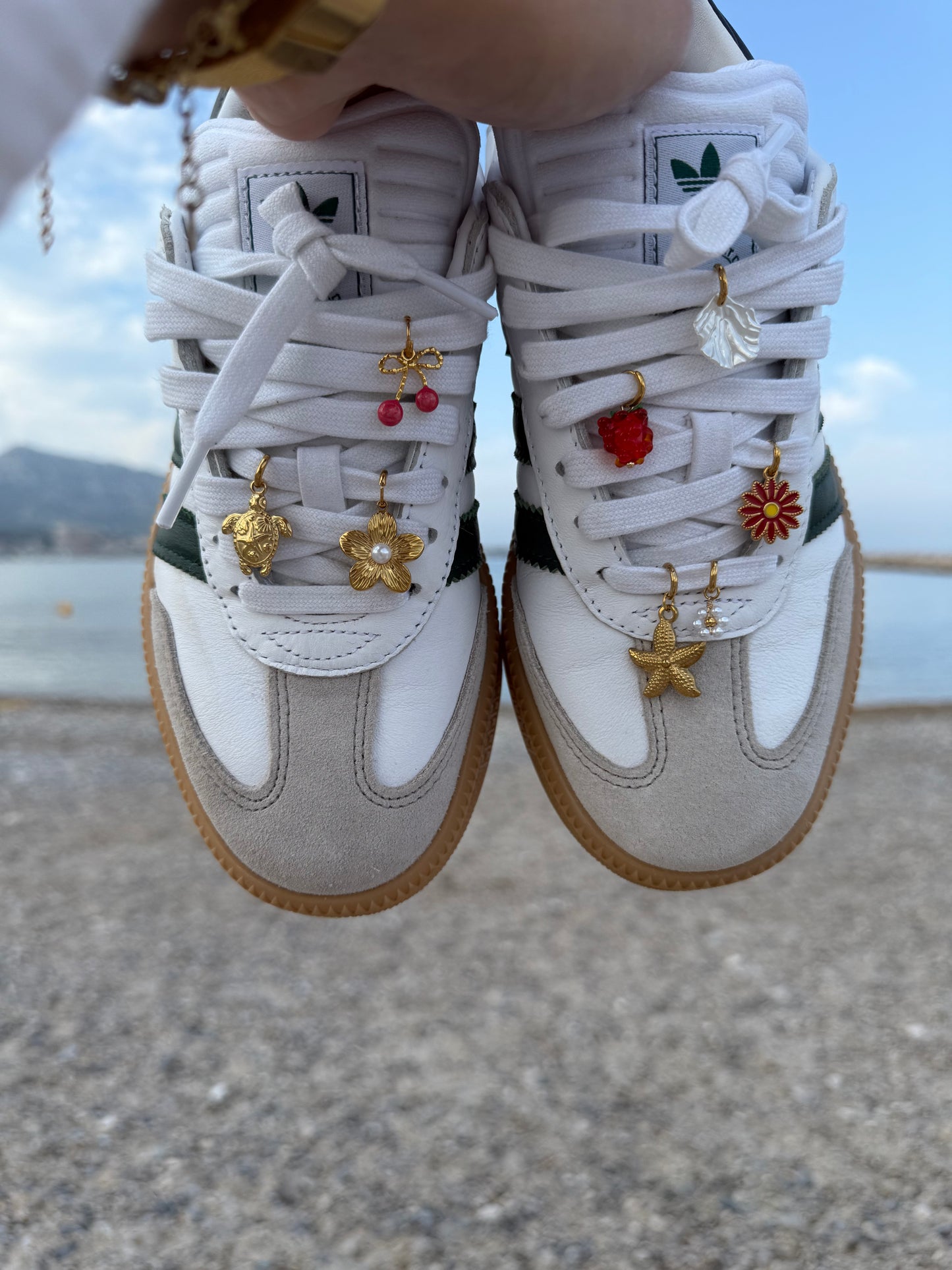Anneaux bijoux de lacets