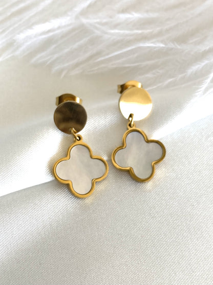 LINA｜Boucles d'oreilles acier inoxydable