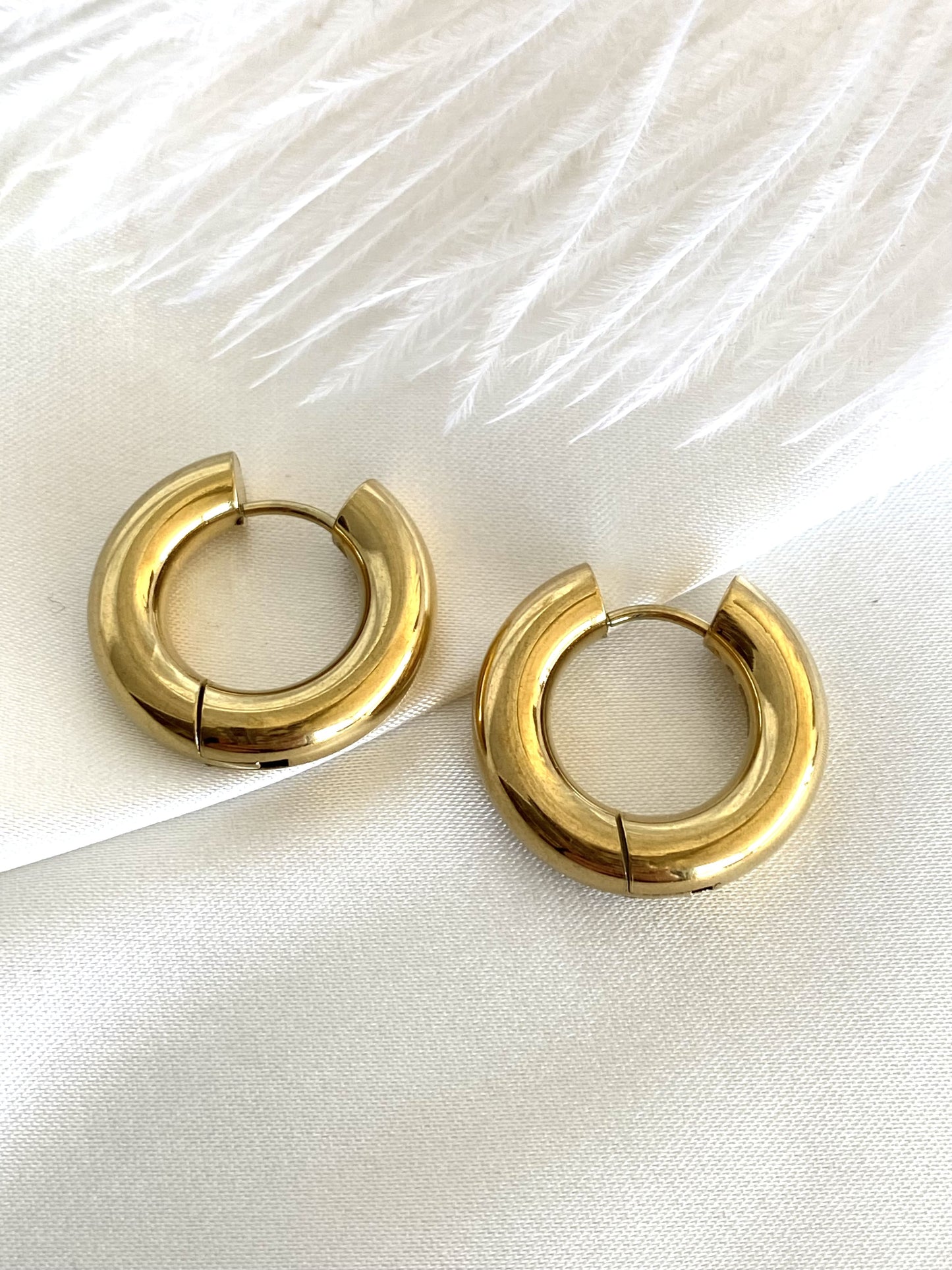 KAMILIA｜Boucles d'oreilles acier inoxydable