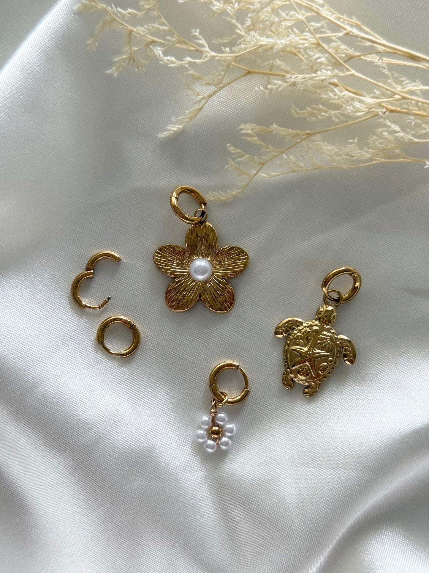 Anneaux bijoux de lacets