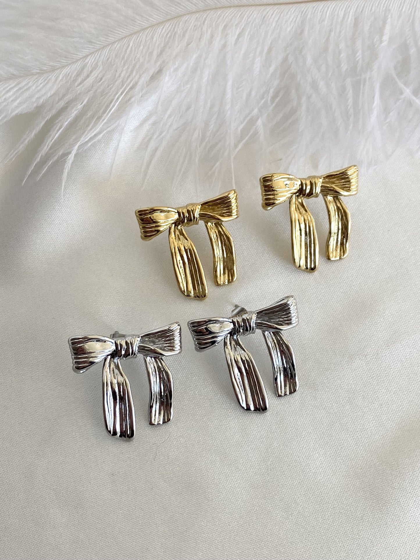COQUETTE｜Boucles d'oreilles acier inoxydable