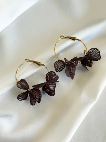 ALYSON｜Boucles d'oreilles en acier inoxydable