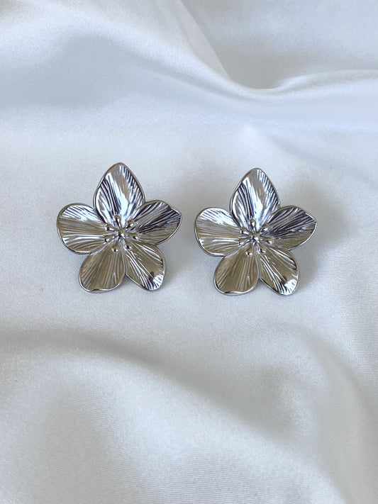 DALIA (sans perçage)｜Boucles d'oreilles acier inoxydable
