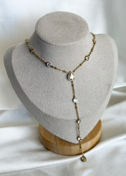 ELENA｜Collier en Y en acier inoxydable
