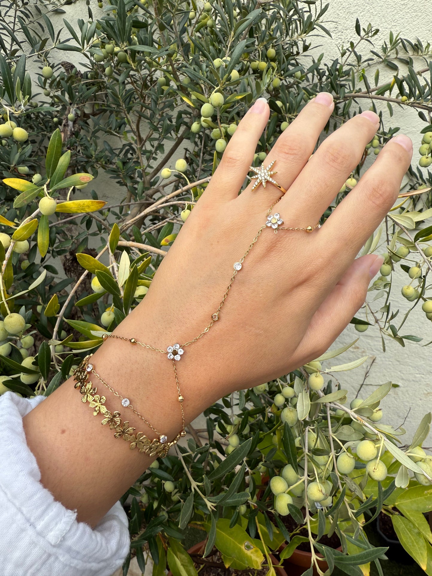 JULIE ｜Chaînes de main acier inoxydable