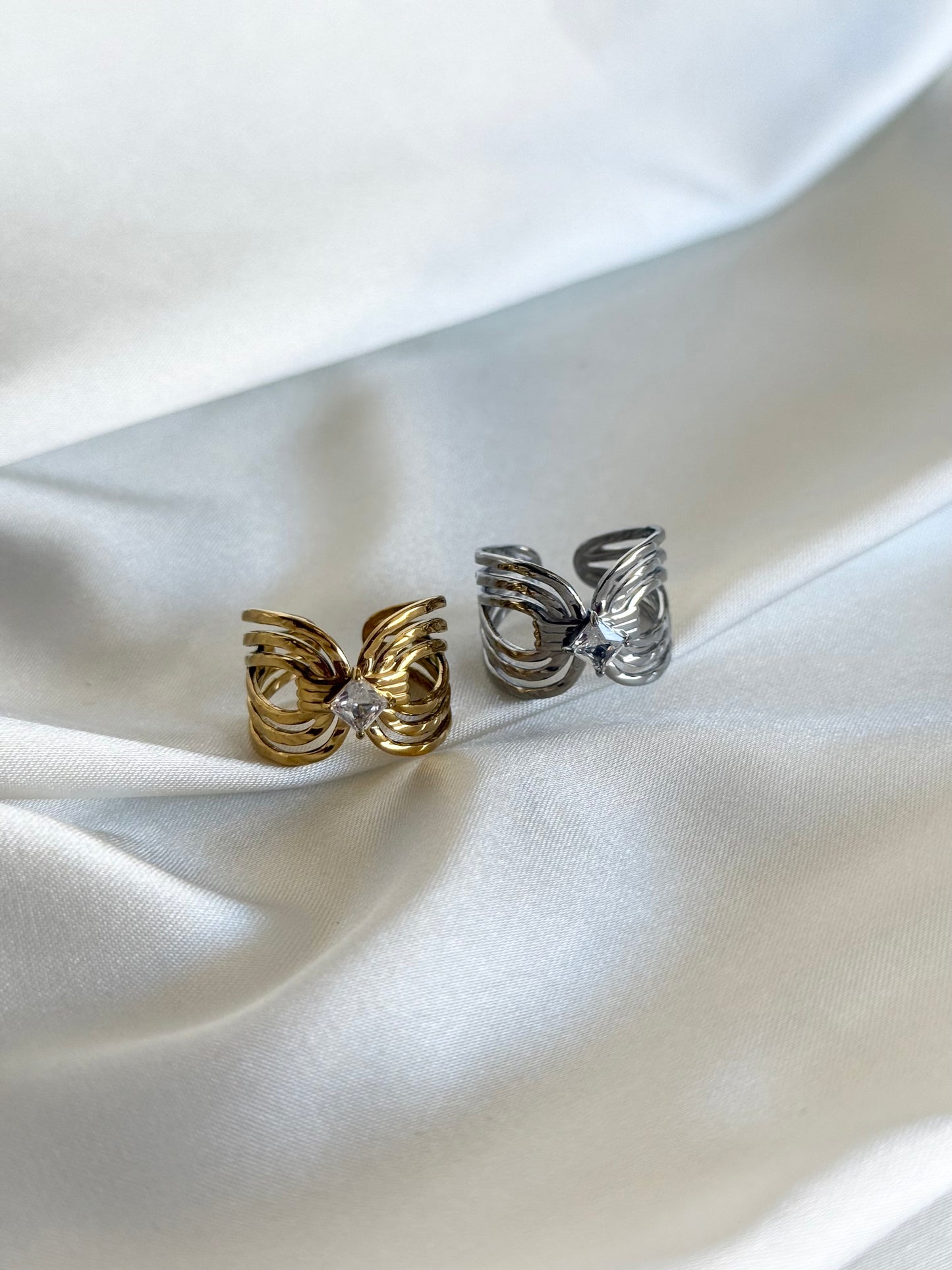 ALICE | Bague en acier inoxydable