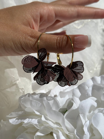 ALYSON｜Boucles d'oreilles en acier inoxydable