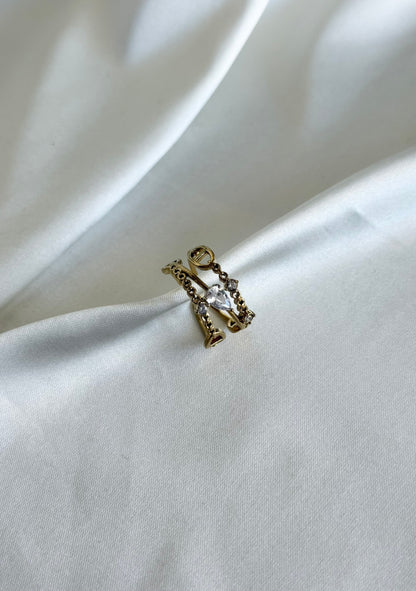 LOUISA | Bague acier inoxydable