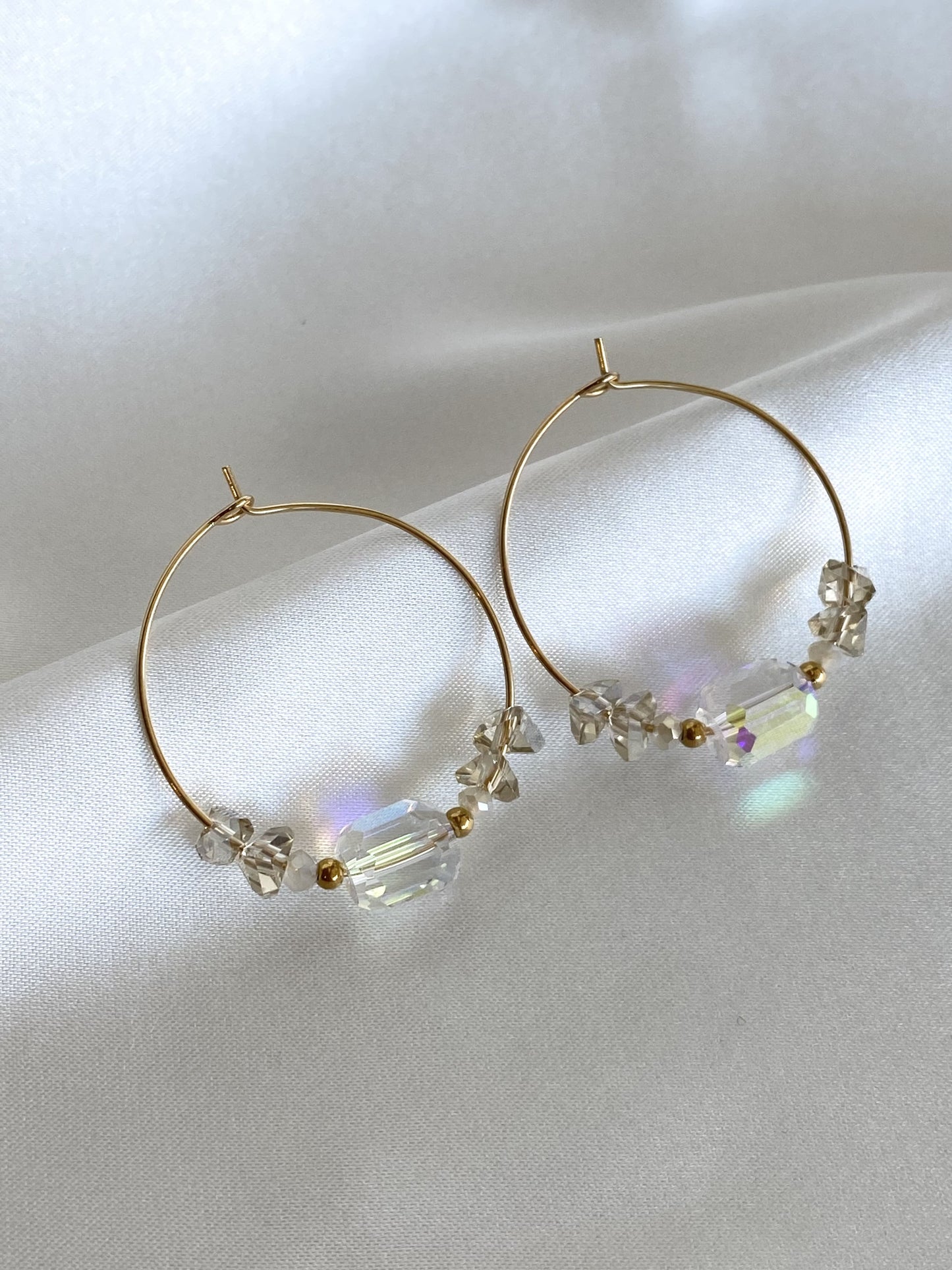 OLI | Boucles d'oreilles en perles de crystal