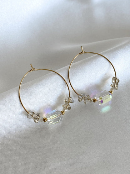 OLI | Boucles d'oreilles en perles de crystal