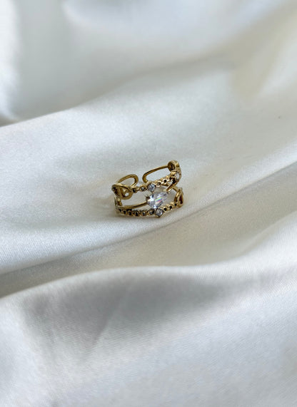 LOUISA | Bague acier inoxydable