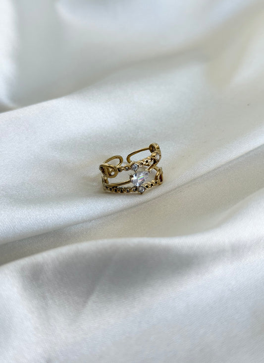 LOUISA | Bague acier inoxydable