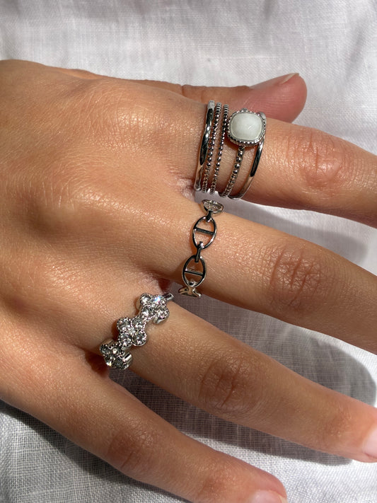 ESTELLE | Bague acier inoxydable