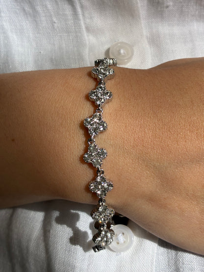 BLOOM｜Bracelets en acier inoxydable et zircons