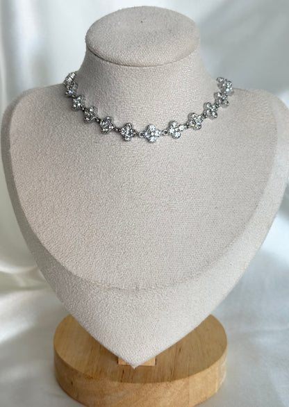 BLOOM｜Colliers en acier inoxydable et zircons
