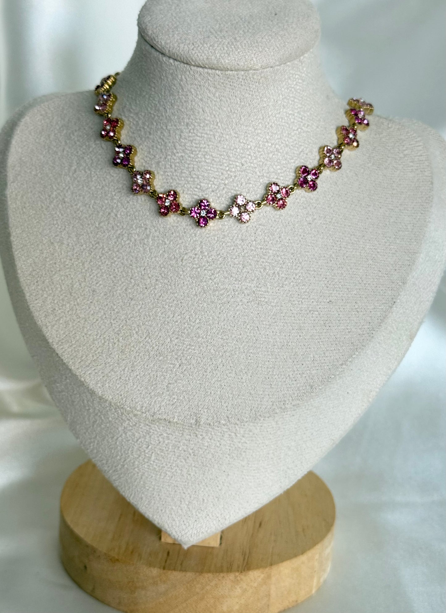 BLOOM｜Colliers en acier inoxydable et zircons