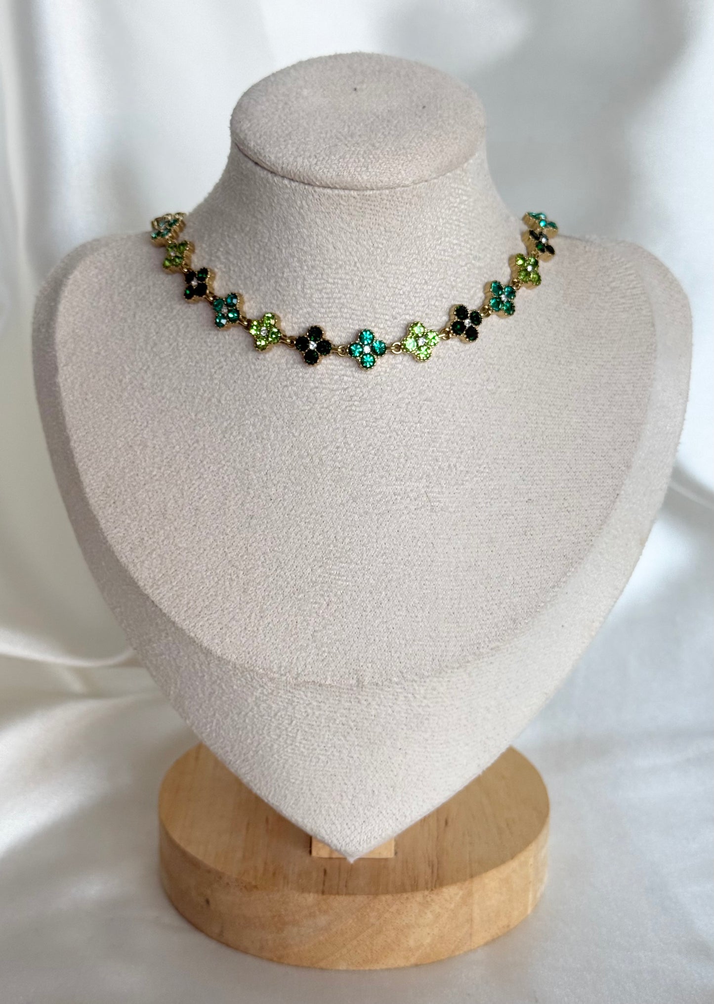 BLOOM｜Colliers en acier inoxydable et zircons