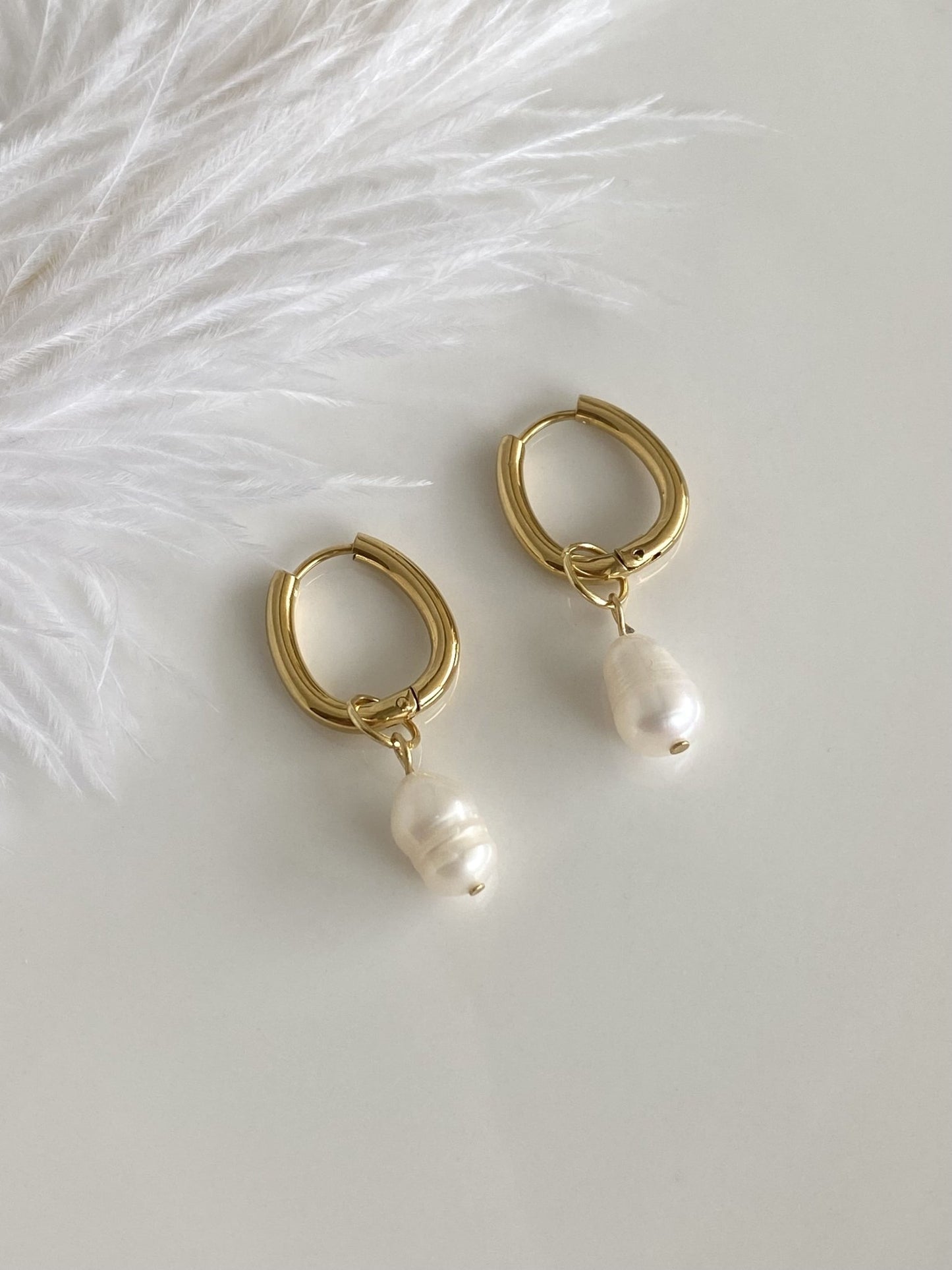 AYLA MINI | Boucles d'oreilles en perles d'eau douce