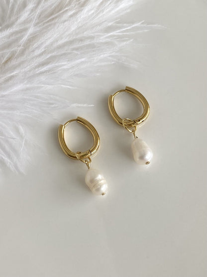AYLA MINI | Boucles d'oreilles en perles d'eau douce