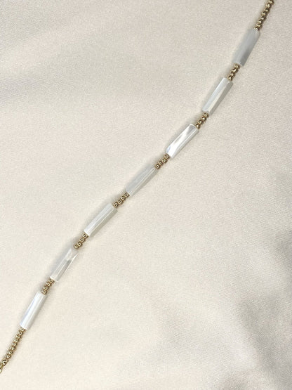 MAGIC｜Bracelet acier inoxydable et perles